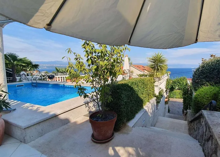 公寓 Family-friendly With Swimming Pool Lovran, Opatija - 14178 *