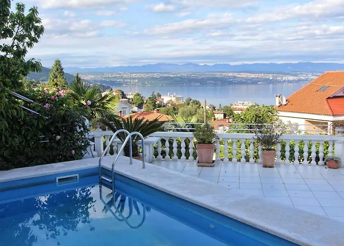 Family-friendly With Swimming Pool Lovran, Opatija - 14178 公寓 *